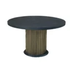 bonito-eettafel-secret-goud-metaal-130-zwart-bonit
