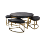 bonito-salontafel-daisy-bonito-zwart-set-van-5-gou