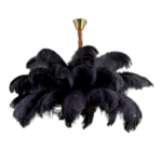 hanglamp-omoore-met-veren-zwart-goud