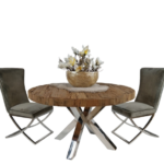 ronde-eettafel-rixos-zilver-sleeper-wood