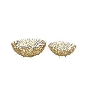 DECORATION INH- 11503 LARGE BASKET SET 2