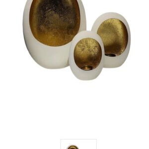 CANDLE HOLDER SET OF 3-BEIGE