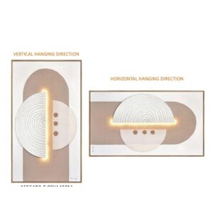 WALL DECORATION  D2-E WITH LED